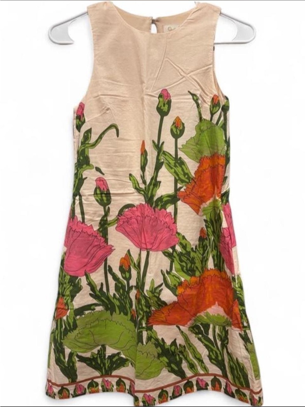 JB by Julie Brown Pink Floral Sleeveless Mini Dress Size XS